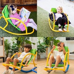 Kids Chair Seesaw, teeter totter for kids Outdoor Seesaw, Outdoor Play Equipm…