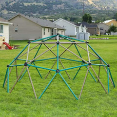 Lifetime 90136 Kids Geo Dome Climber 5′ Outdoor Fun Playset Jungle Gym Earthtone