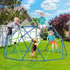 Climbing Dome 10FT Dome Climber Jungle Gym for Kids Indoor Outdoor Playground