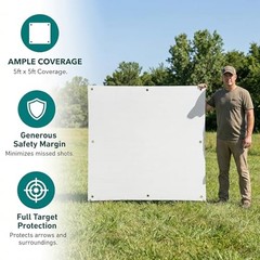 Archery Backstop for Backyard, Heavy Duty Arrow Backstop, Archery Target