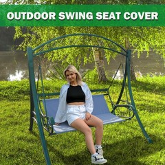 Swing Seat Cover for 2/3 Seater Outdoor Patio Swing 600D Thicken Oxford Porch…