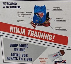American Ninja Warrior Slackline and Hand Holds with Carrying Bag Ages 5+ NEW