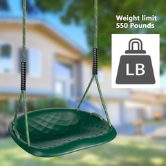 Heavy Duty Swing Seat, 550LBS Capacity Outdoor Swing Seat for Adults & Kids，G…