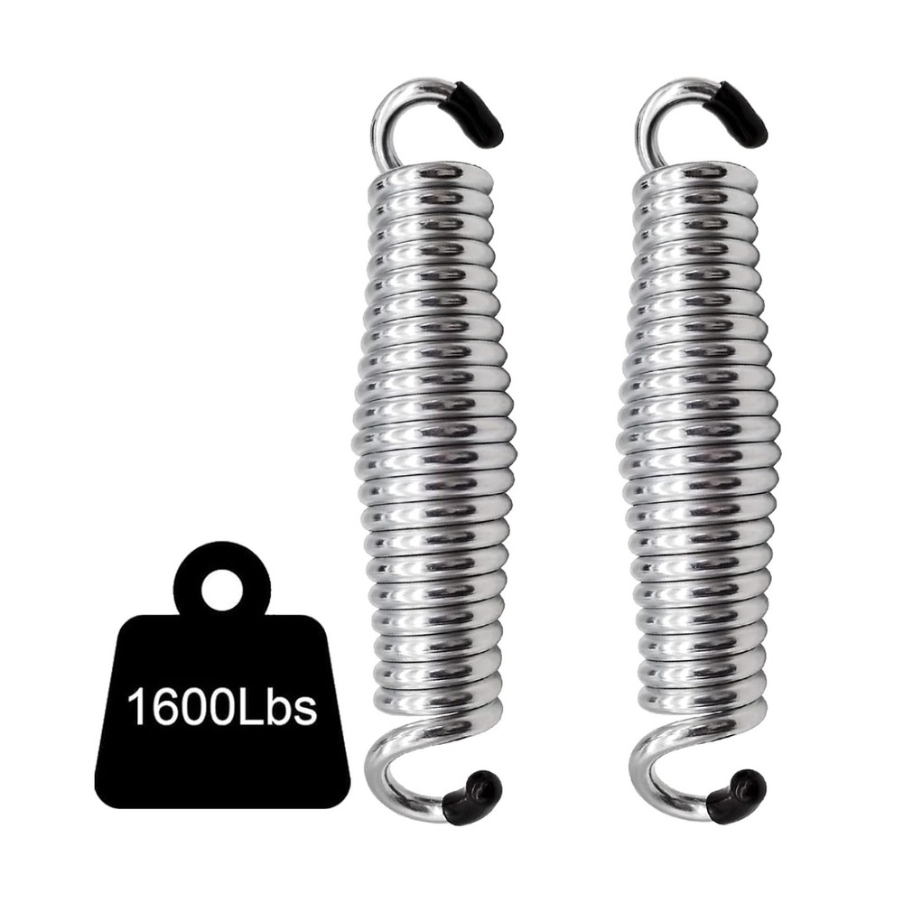 2Pack Heavy Duty Porch Swing Springs, 1600lb Capacity, Corrosio… Fast USA SHIP