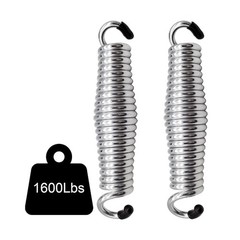 2Pack Heavy Duty Porch Swing Springs, 1600lb Capacity, Corrosio… Fast USA SHIP