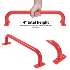 17 Inch 6 PCS Colorful Outdoor Metal Safety Playground Handles