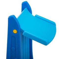 TOBBI 3 in 1 Kids Slide & Climber w/ Basketball Hoop&Ball, Baby Activity Center
