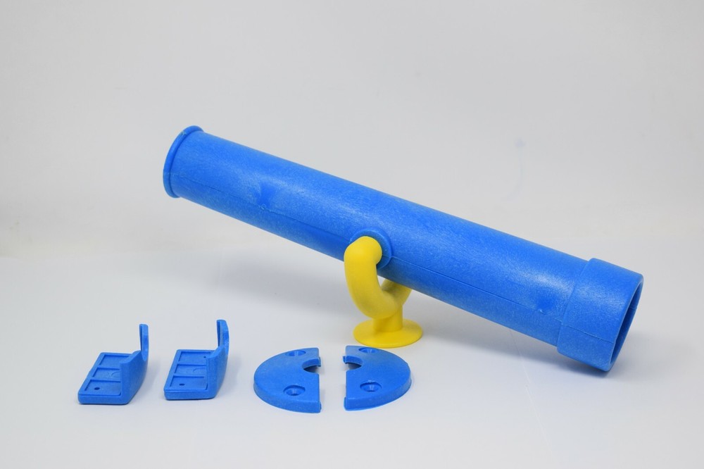 Jungle Gym Playground Accessory – Blue Pirate Ship Telescope Spyglass for Kids