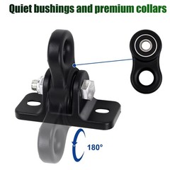 Playground Swing Hangers – Heavy Duty Hanging Swing Hooks, Anti-Rust Aluminum…