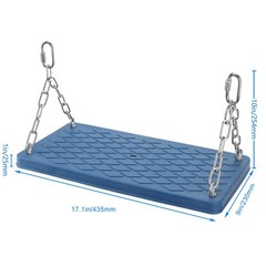 Swing Seat-Heavy Duty Non Slip Tree Swing Set Playground Swing Set Accessorie…
