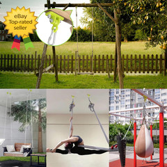 Swing Hangers for Wooden Sets Pack of 2 Heavy Duty Swingset Hardware with Lockin