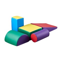 5PCS Foam Climbing Blocks Toddler Climb Crawl Play Set Indoor Soft Play Gym
