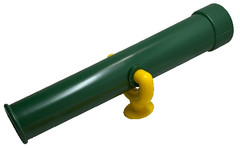 SwingSet Playset Playground Toys (Ships Wheel, Telescope & 4 Green Hand grips)