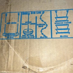 IRWIN DELUXE MONKEY SWING 1960 Original PACKAGE RARE