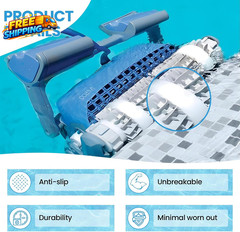 4PCS Pool Cleaner Climbing Rings, 6101611-R4 Climbing Foam Wheels Rings for Dol-