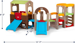 Simplay3 Young Explorers Modular Play System, Kids Activity Outdoor Playset for