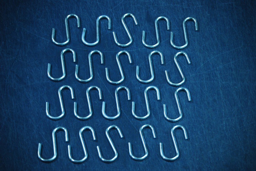 20 Piece Zinc Plated 5/16 S-Hooks swing-set hardware swing accessories strong