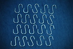 20 Piece Zinc Plated 5/16 S-Hooks swing-set hardware swing accessories strong