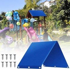 Playground Roof Canopy Sunshade Waterproof Trap Cover Kids Outdoor Sunproof BLUE