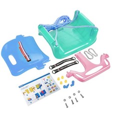 Toddler Swing, 3-in-1 Baby Swing Seat, Anti-Flip Snug & Secure Detachable Kid…