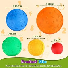 Stepping Stones For Kids/Toddlers. Indoor Outdoor Sensory Fun & Play. New In Box