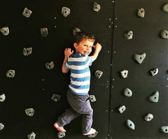 75 LARGE KIDS SCREW ON ROCK CLIMBING HOLDS.