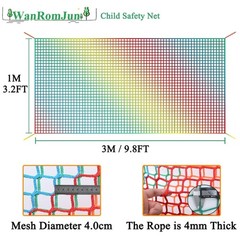 Double Layer Playground Climbing Net – Treehouse Accessory