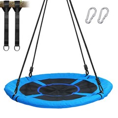 700lbs 40” Saucer Tree Swing Outdoor Backyard Flying Swing Set for Kids Adults