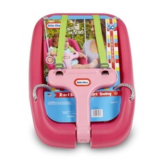 Little Tikes Magenta 2-in-1 Snug ‘n Secure Outdoor In 1 Swing Play Equipment