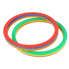 Sports Speed Ring Set 10 Rings 10 Buckles Increased Agility Outdoor Rings M 2…