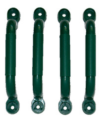 Set of Four (4) Green Plastic Safety Hand grips SwingSet Playset Playground