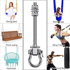 Swing Hangers with Bearing – 2 Pack Stainless Steel 304 Hardware Hooks for Wo…