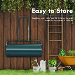 36″ Heavy-Duty Steel Lawn Roller for Smooth, Flat Grass Finish