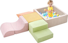 Climbing Toys for Toddlers , Toddler Climbing Toys Indoor, 5-Piece Foam Climbing