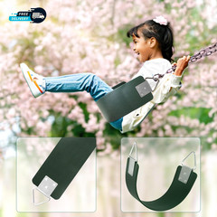 Swing Seat with Metal Triangle Ring 30.4 X 5.9 Inch, Heavy Duty Swing Set