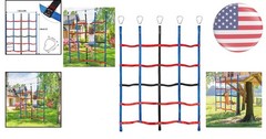 Kids Climbing Net Swingset Accessories – Adjustable & Versatile Playground Gear