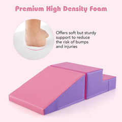 Climbing Toys for Toddlers, Indoor Baby Foam Climbing Blocks Soft Play Set with