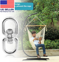 Heavy Duty M8 304 Stainless Steel Swing Swivel, 360 Degree Rotational Device Han