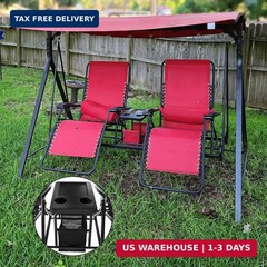 Garden Swing Plastic Fittings for Mainstays Oversized Double Zero Gravity Swing,
