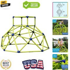 Climber with Top – Active Indoor Outdoor Play Set Climbing Dome Equipment Toy…