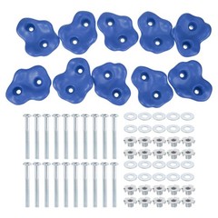 Rock Climbing Holds, 10 Pcs Large Climbing Rock Wall Grips Play Set Climber A…