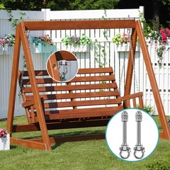 Heavy Duty Swing Hangers with Quiet Bearings, 3000 LB AntiRust Capacity Hammo…