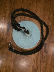 Vintage Little Tikes USA Round Disc Kids Tree Rope Disk Swing 4319-00