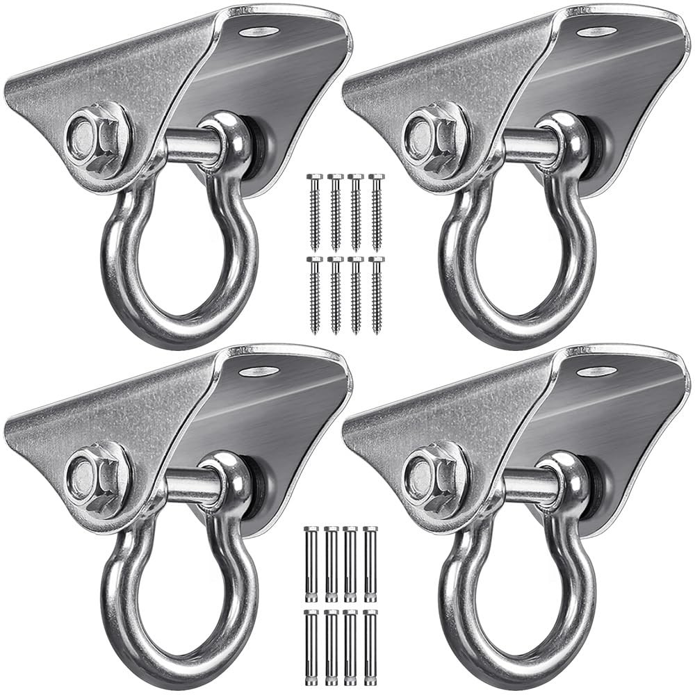 Stainless Steel Swing Hanger 1000 LB Capacity for Yoga, Heavy Bag, Chair