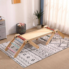 6-In-1 Colorful Kids Modular Wooden Pikler with Ramp/Slide/Wall Climbing-Ideal B