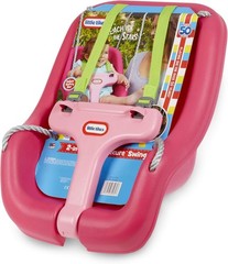 FFP 2-IN-1 SNUG ‘N SECURE T-SHAPED BABY AND TODDLER SWING – MAGENTA
