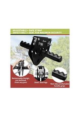 150FT Zip Line for Adults and Kids : Up To 380LBS Fast Tightening Zip Line Kit