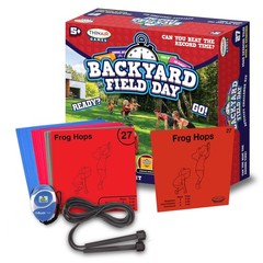 Backyard Field Day Obstacle Course Game – 27 Double-Sided Foam Challenge Tile…