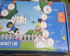 Hyponix Ninja Warrior Obstacle Course for Kids