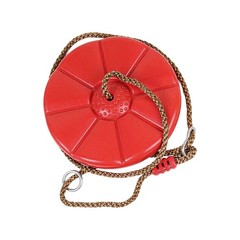 Outdoor Hanging Disc Swing, Hanging Disc Swing for Playground Garden 60kg/132lbs